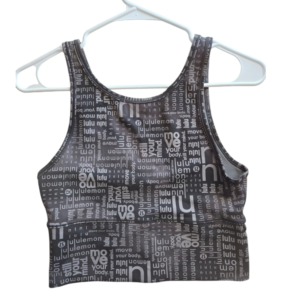 Lululemon Power Pivot Everlux Tank Top Motif Size 6 - Picture 4 of 8